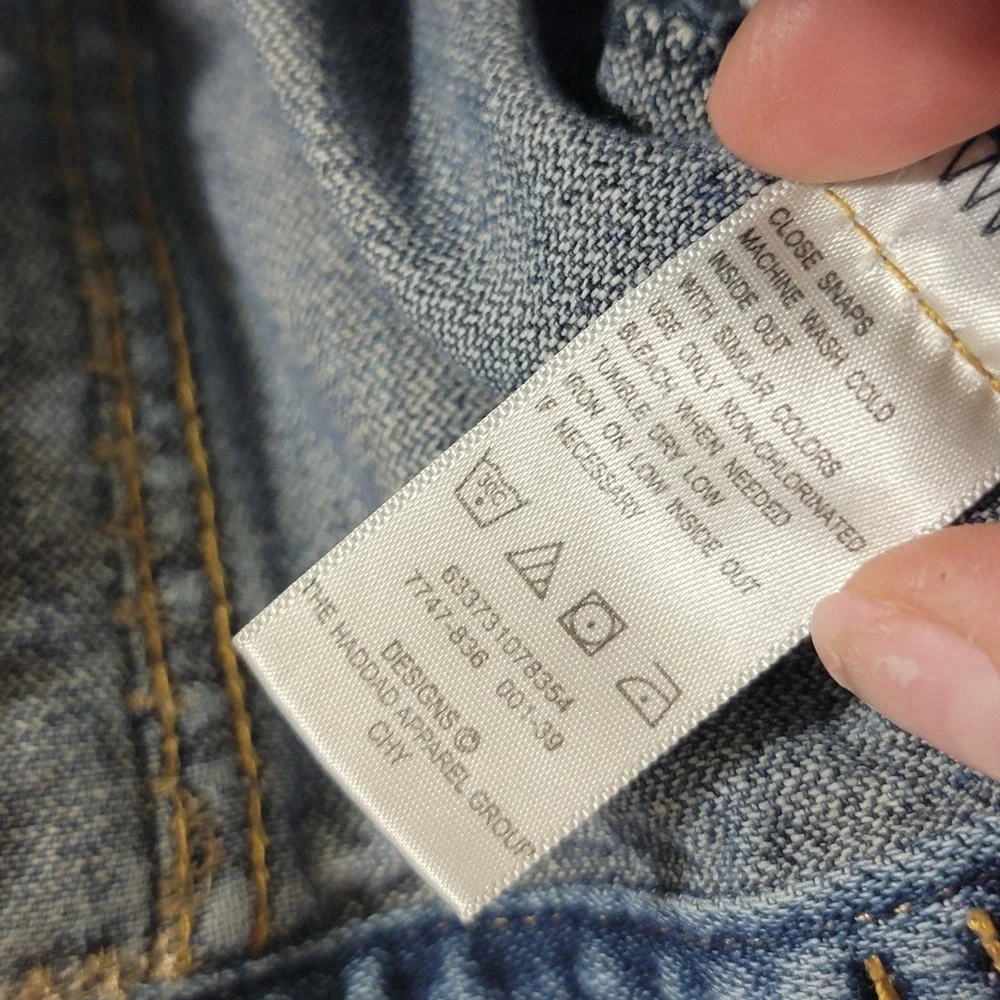 RARE Levis Kids Denim Trucker Jacket Size 7 Southwestern Serape Blanket Patch